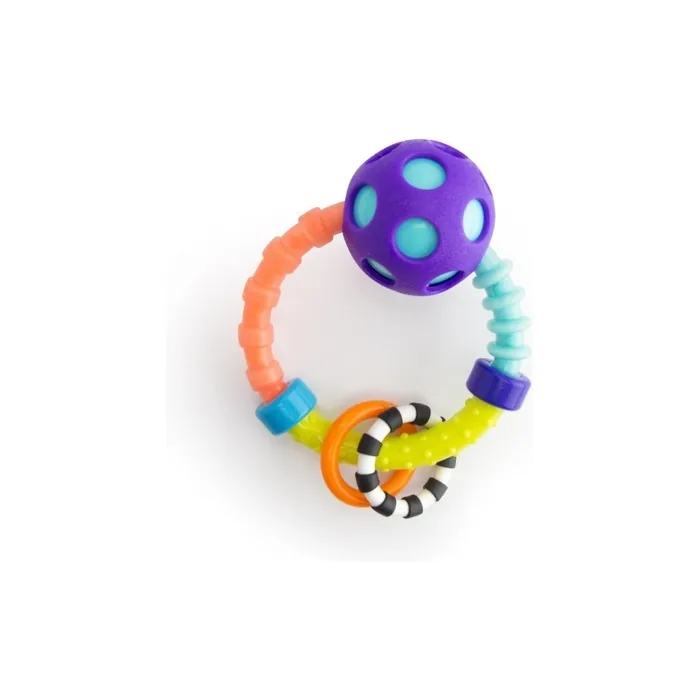 Sassy Baby Bend & Flex Ring Rattle 0m