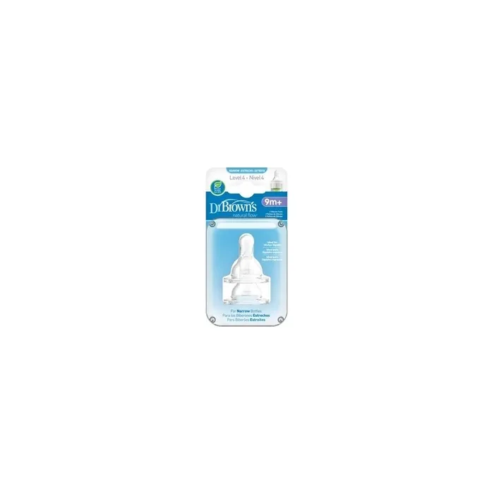 Dr Brown's Teat Options Level 4 Standard - 2 Units