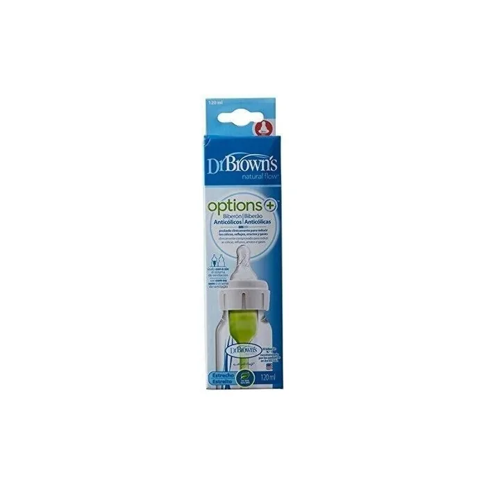 Dr. Brown's Options+ Anti-Colic Baby Bottle Narrow Neck 120ml