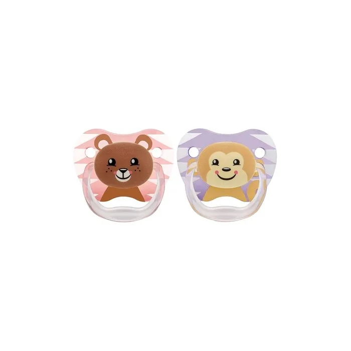 Dr Brown's Prevent Classic Animal Faces T2 Pacifier