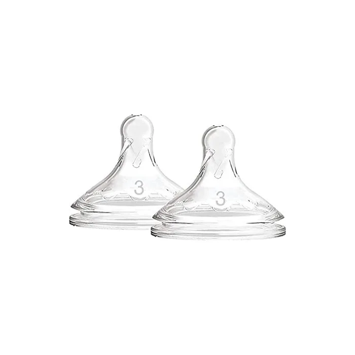 Dr. Brown's Options+ Wide Mouth Silicone Nipple Level 3 6 Months