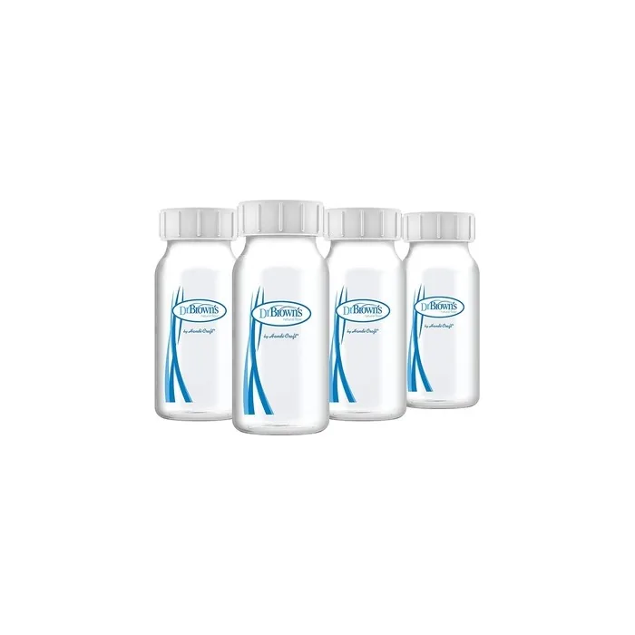 Dr. Brown's Breastmilk Storage And Collection Bottles - 4 Oz Pack Of 4