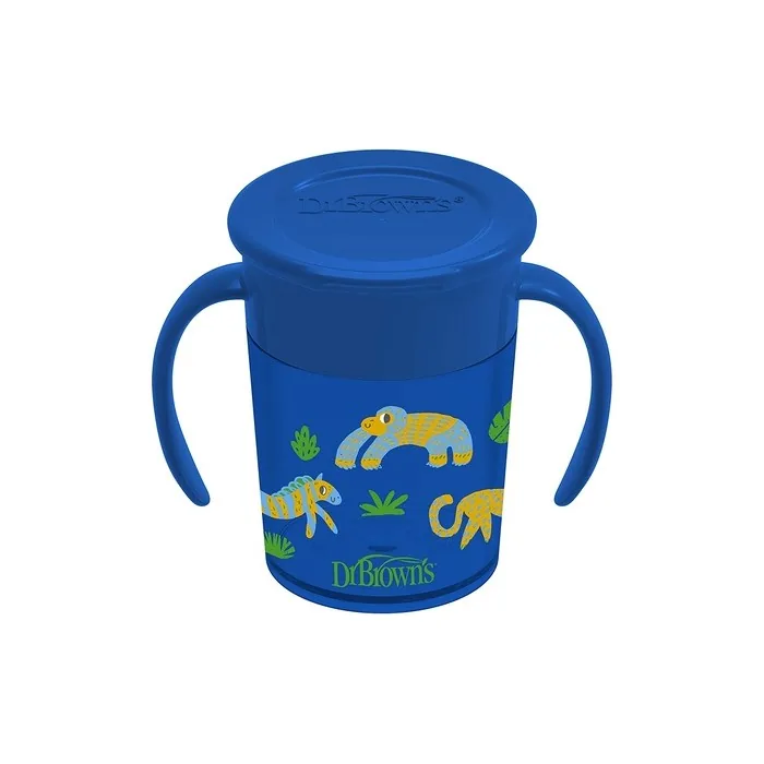 Dr Brown's Cheers 360 Cup Mug 200ml Blue