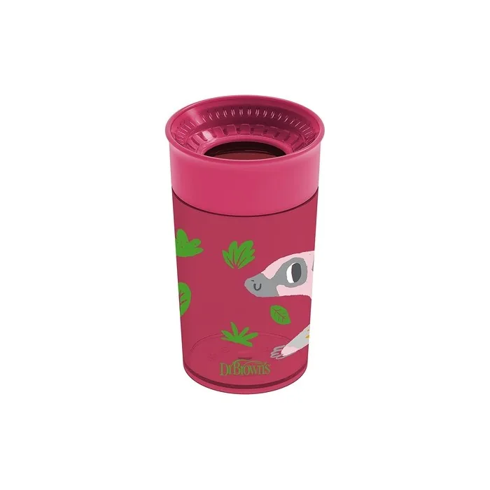Dr Brown's Cheers 360 Cup Mug, 300ml, Red
