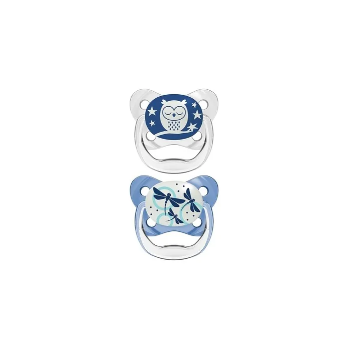 Prevent Nocturno T1 Pacifier 0-6 Months, Blue