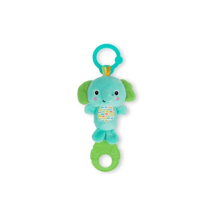 Bright Starts Tug Tunes On-The-Go Toy for Stroller and Carriers - Elephant