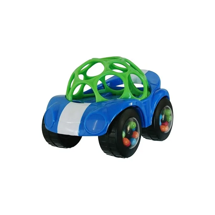 Bright Starts 81510-12-W11 Oball Toy Car With Rattle 1 Piece Assorted