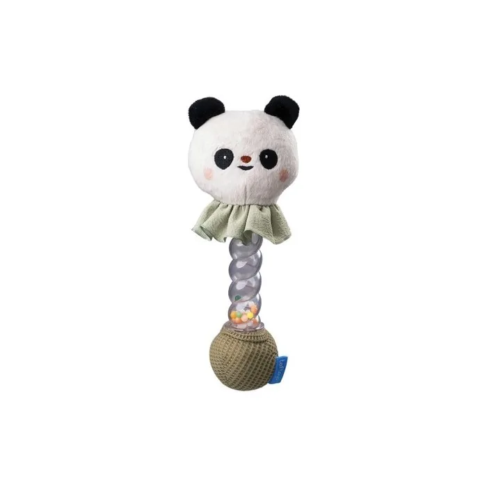 Taf Toys Pamela Rainstick Baby Rattle Toy with Easy Grip Handle and Ribbons