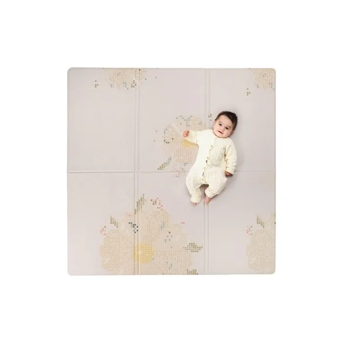 Taf Toys Fold & Play Bloom Reversible Foam Playmat Ultradurable