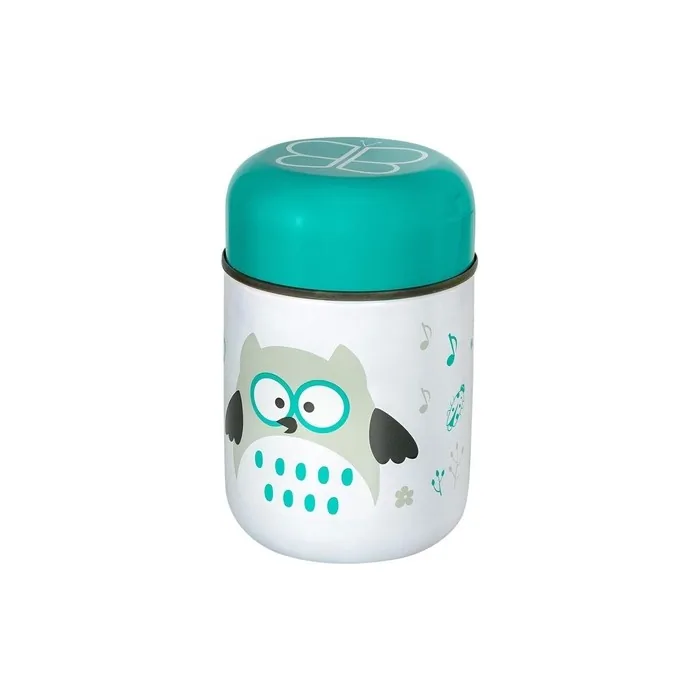 Bbluv Food Insulated Container with Spoon and Bowl Aqua