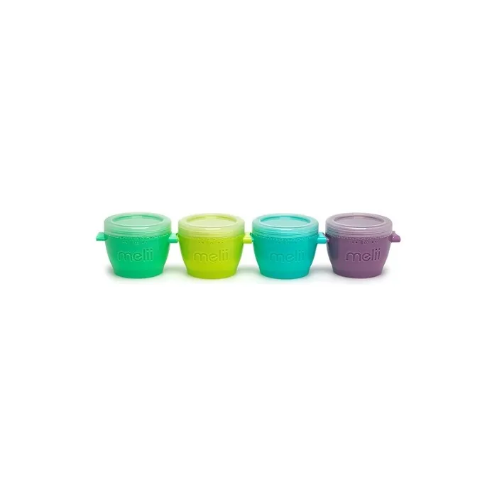 Melii Snap & Go Baby Food Freezer Storage Containers & Snack Containers