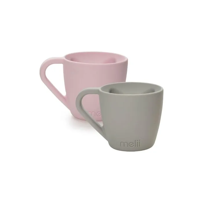 Melii Silicone Bear Mug for Hot and Cold Beverages - Reusable Silicone