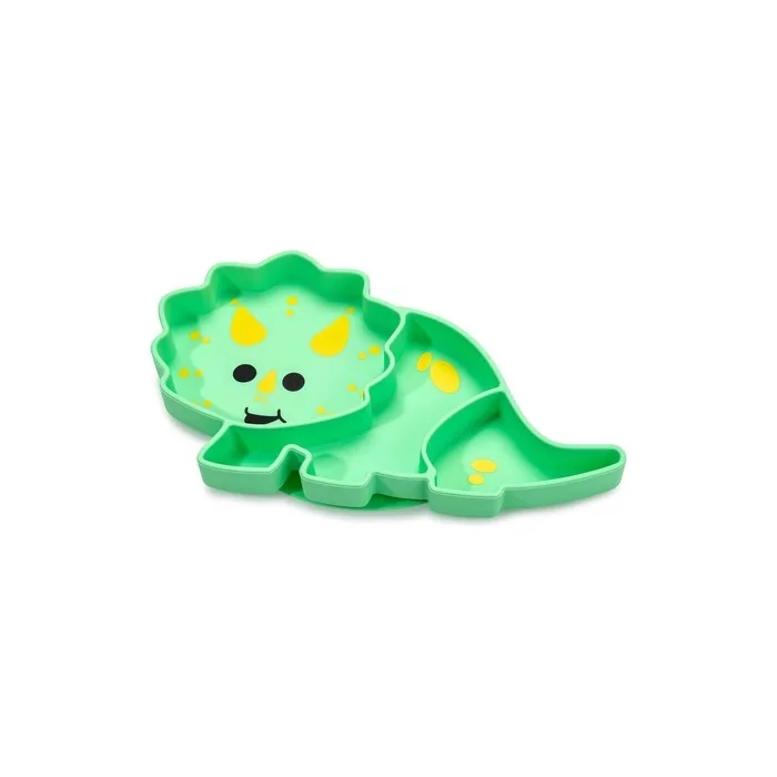 Melii Divided Silicone Suction Plate 100% Silicone for Baby and Toddlers BPA