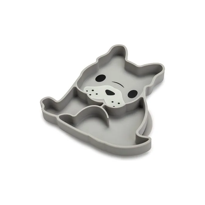 Melii Divided Silicone Suction Plate 100% Silicone for Babies and Toddlers