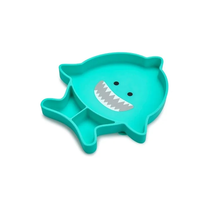Melii Divided Silicone Suction Plate 100% Silicone for Babies and Toddlers