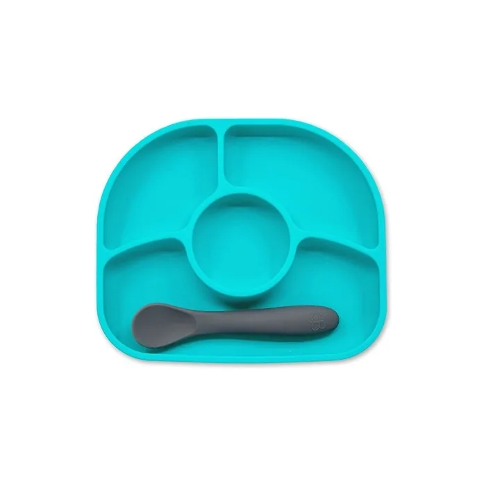 Yumi Silicone Plates and Spoons for Children and Newborns
