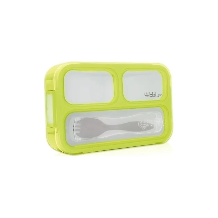 Bbluv Lunchbox Bento Lima Unisex Green Rectangular Box