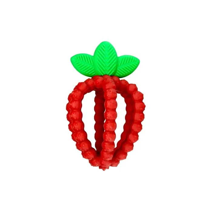 Razbaby Silicone Infant & Baby Teether Textured Berrybumps