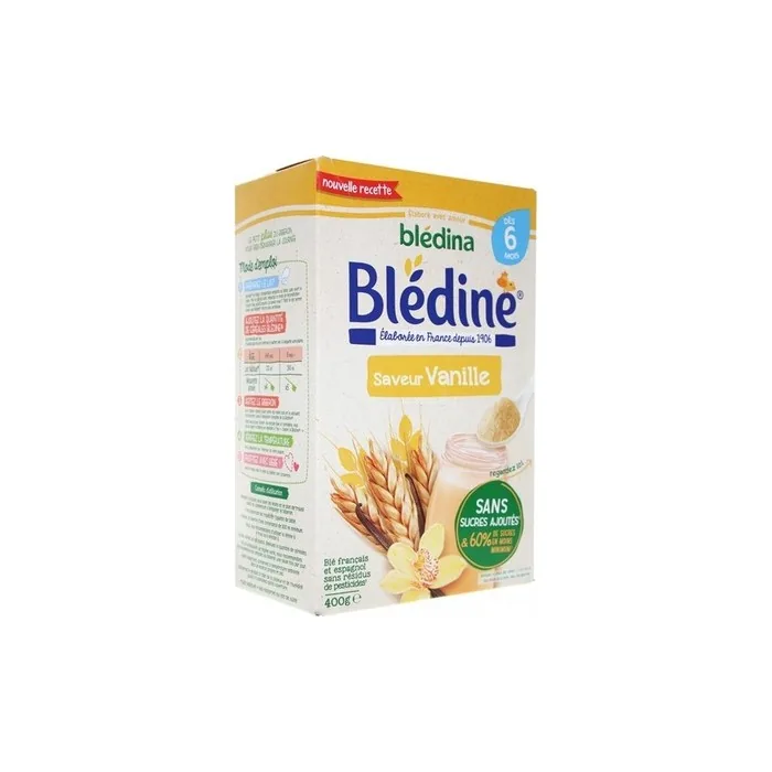 Bledina Wheat & Vanilla Instant Baby Food from 6 Months 400g