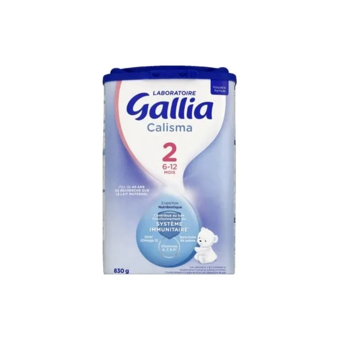 Gallia Calisma 2nd Age Infant Formula For 6-12 Months - 830g