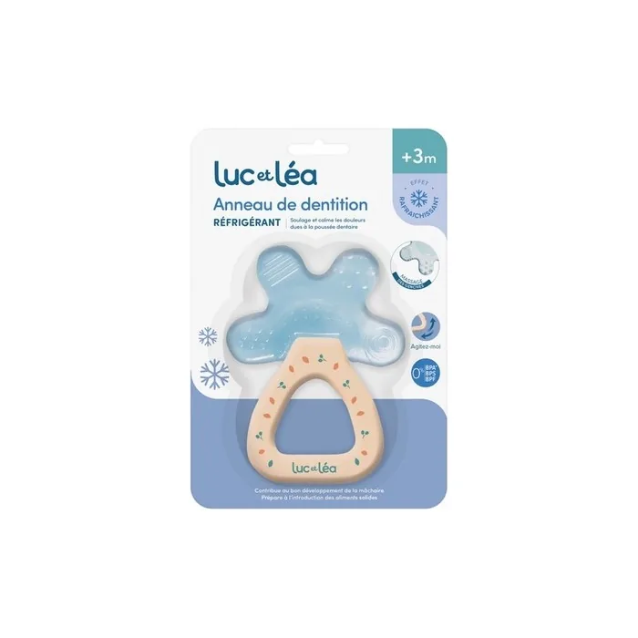 Luc And Lea Cooling Turtle Teether - Playful Turtle Ring