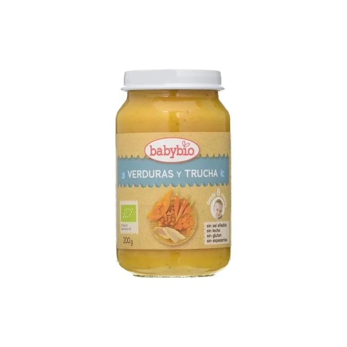 Babybio Menu Tradicion Trout 200g