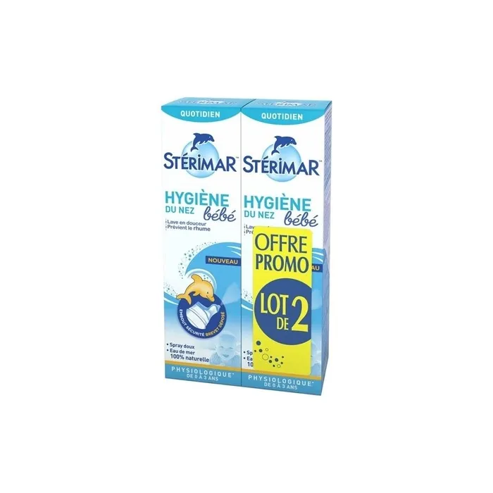 Sterimar Baby Nasal Hygiene 100ml Pack Of 2