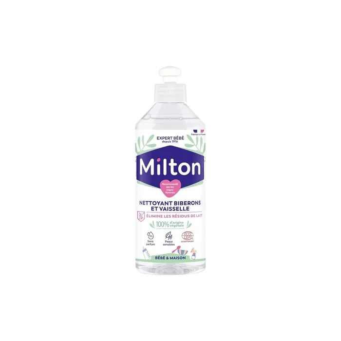 Milton Baby Bottle Cleaner 500ml - Specifically Developed to Remove All Milk