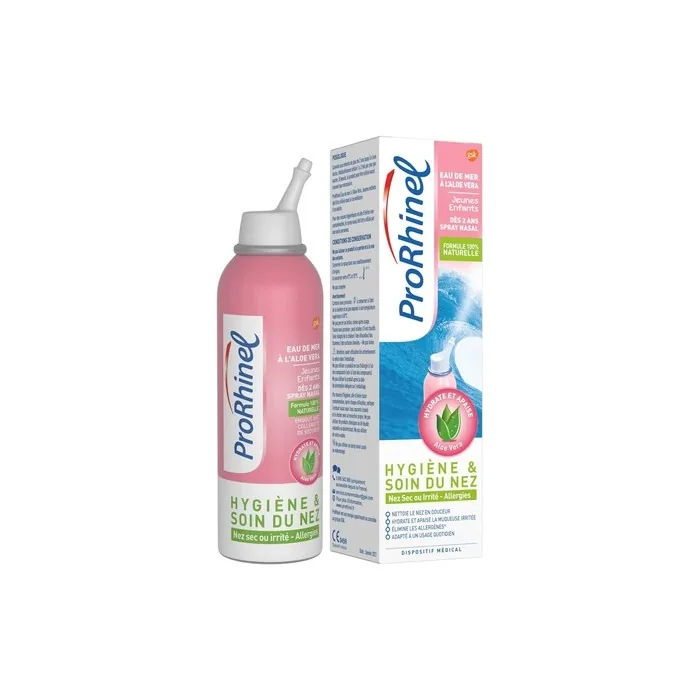 Prorhinel Nasal Spray For Young Children With Aloe Vera 100ml
