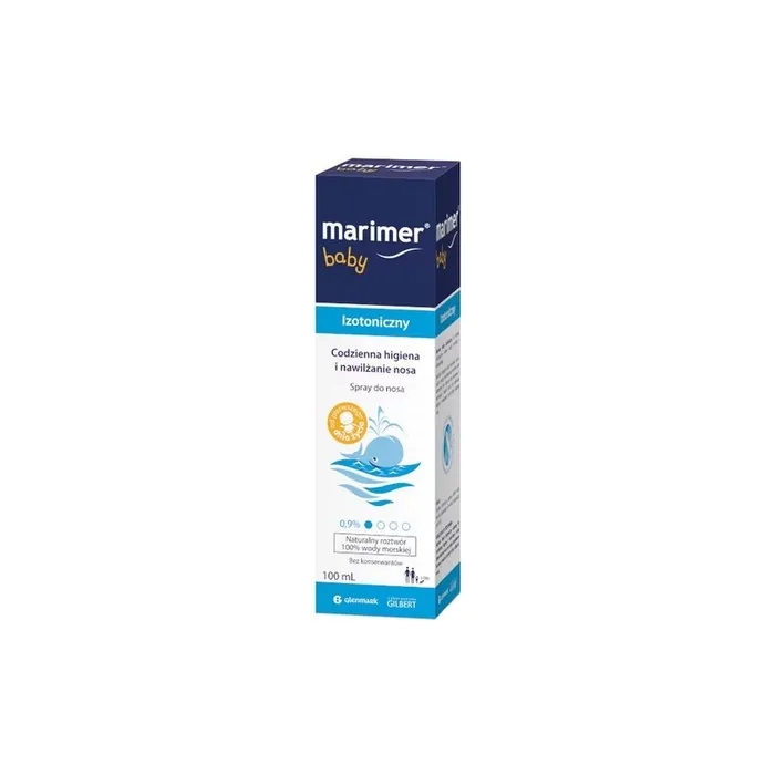 Marimer Baby Spray Isotonic Seawater Nasal Cleansing 100ml