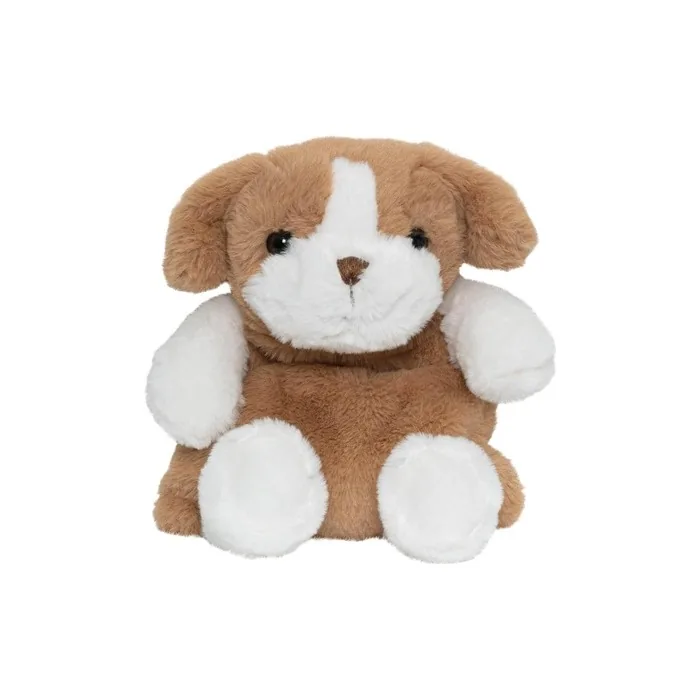 2-In-1 Cuddly Hot Water Bottle Max The Dog Soft Plush for Baby & Child