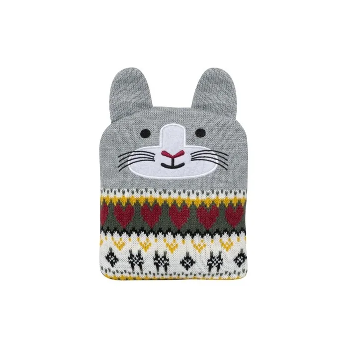 Mouse 2 in 1 Hot Water Bottle Flat Soft Plush for Baby & Child