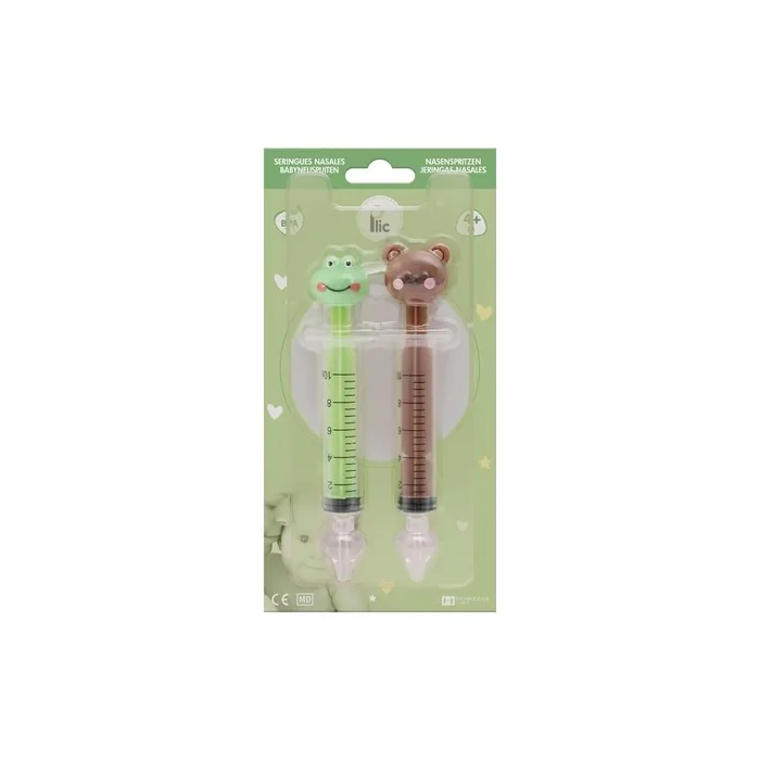 Plic Care Nasal Syringes for 4 Months and Older - Pack of 2