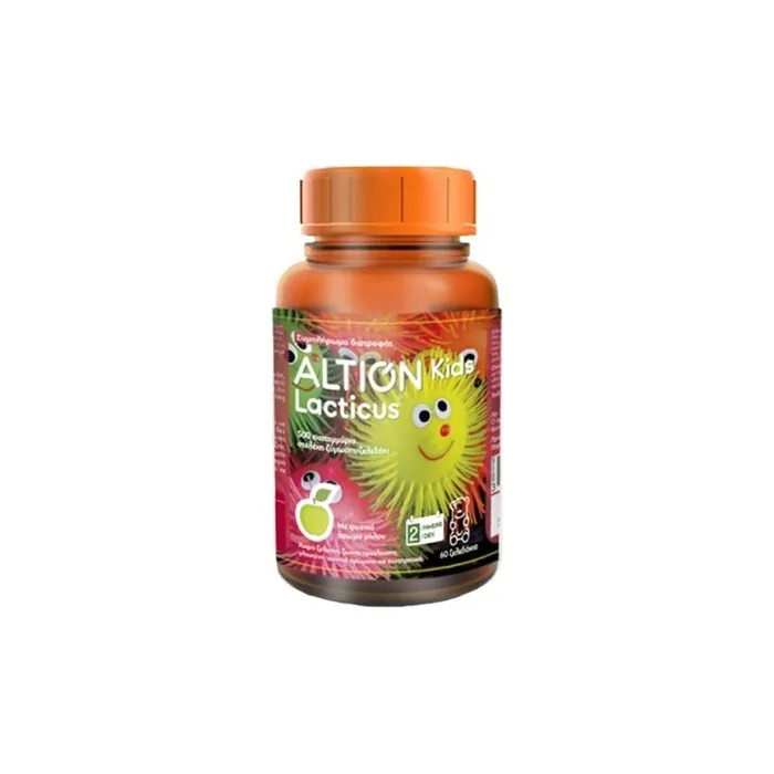 Altion Altion Kids Lacticus - Probiotic Dietary Supplement For Children, Apple Flavor, 3+ Years, 60 Gummies