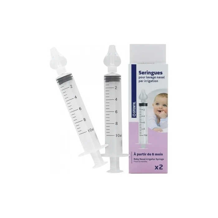 When You Clean Babies' Noses with a Syringe