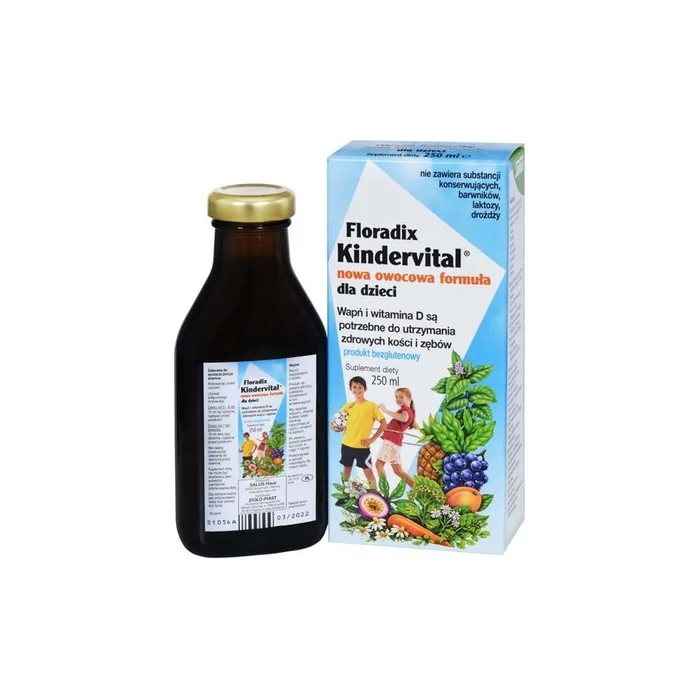 Floradix Kindervital New Fruit Food for Children 250ml