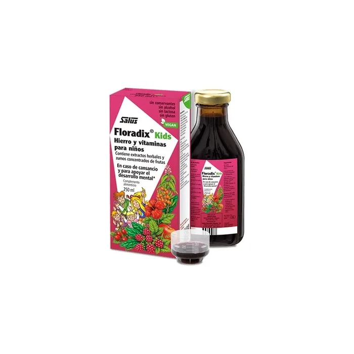Salus Floradix Kids Iron And Vitamins For Children 250ml