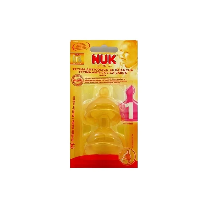 Nuk Roche's First Anatomic Nipple for Baby Bottle