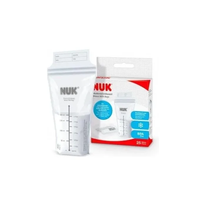 Nuk Breast Milk Storage Bags 25 Units
