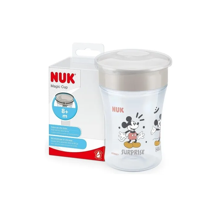 NUK Magic Cup 360 Degree Student Mug Leak Proof BPA Free 230ml Minnie