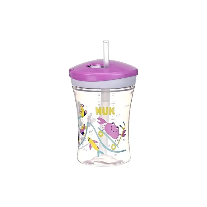 Nuk 3-In-1 Learning To Drink Set With Trainer Cup 6+ Months, Magic Cup 360