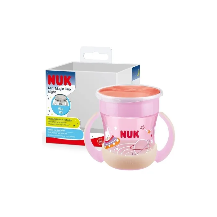 Nuk Mini Magic Cup Silicone Drinking Cup With Luminous Effect 160ml