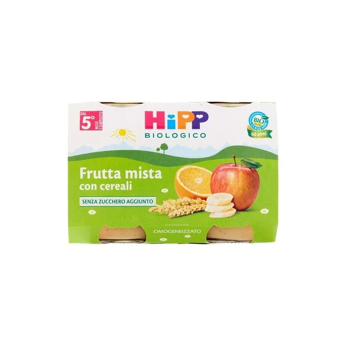Hipp Organic Fruit Puree 2x125g