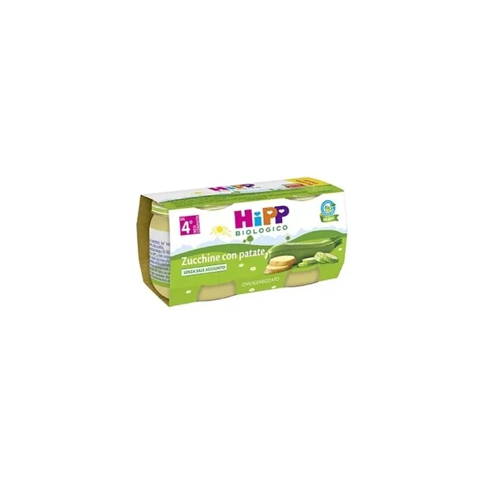 Hipp Italia Organic Puree Zucchini And Potatoes 2x80g