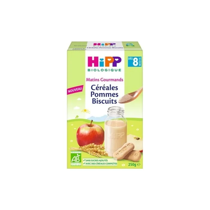 Hipp Organic Apple Cereal Biscuits 250g