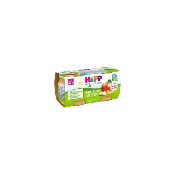 Hipp Italia Organic Mixed Fruit Puree 2x80g