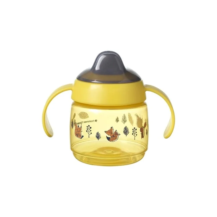 Tommee Tippee Superstar Sippee Weaning Sippy Cup for Babies with INTELLIVALVE Leak and Shake-Proof Technology and BACSHIELD Antibacterial Technology 190ml