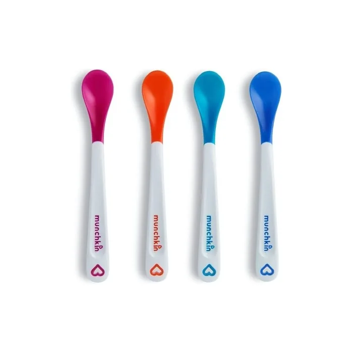 Munchkin White Hot Toddler & Baby Spoons with Colour Changing Heat Alert