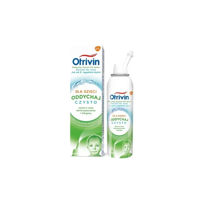 Otrivin Breathing Clean For Children Nasal Spray From 2 Weeks Of Life 100ml