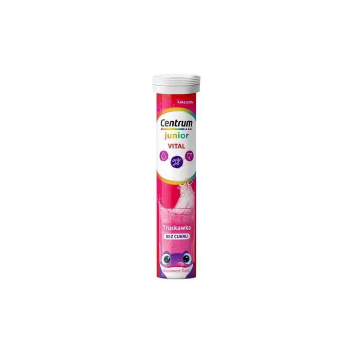 Vital Junior Dietary Supplement Strawberry 20 Effervescent Tablets